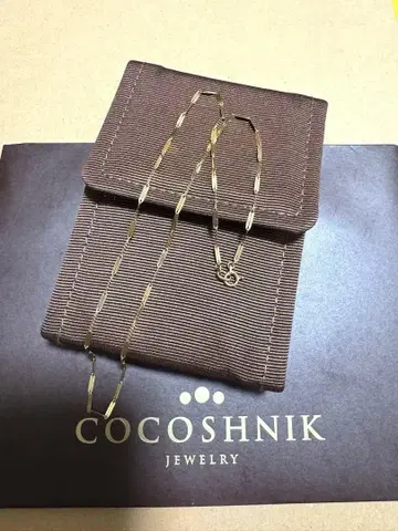 COCOSHNIK 골드 목걸이