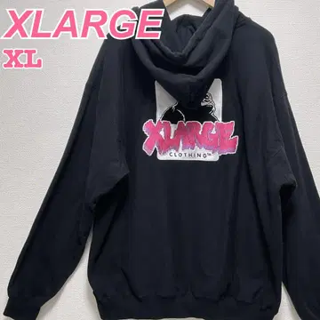 [ XL 사이즈 ] XLARGE 엑스라지 빅 로고 자수 후드티