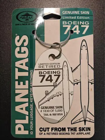 서던 에어 전 일본항공 B747-346 Planetags 콤비 색상
