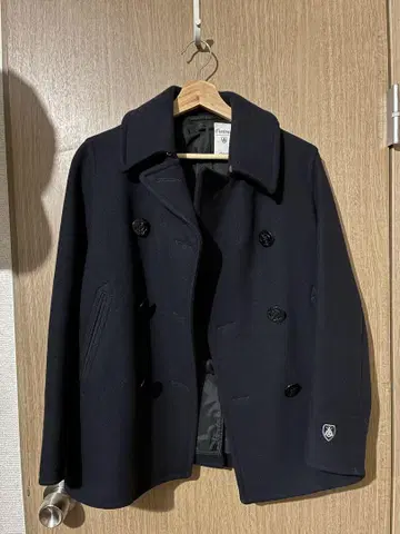 Orcival 네이비 피 코트 사이즈 0