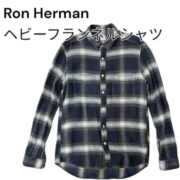 Ron Herman 론 헤르만 헤비 플란넬 셔츠 L 상당