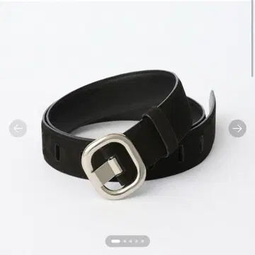 [ THE SHISHIKUI ] BELT / BLACK M 미사용 새상품