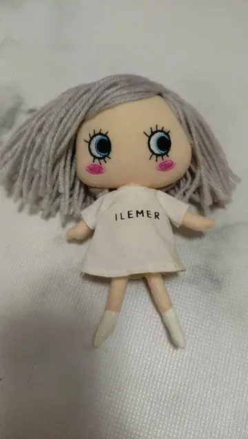 ILEMER 커스텀 인형 그레이 머리