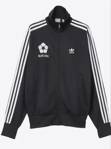 블루 록 adidas 트랙탑 이사기 요이치 M 사이즈 블랙 x 화이트