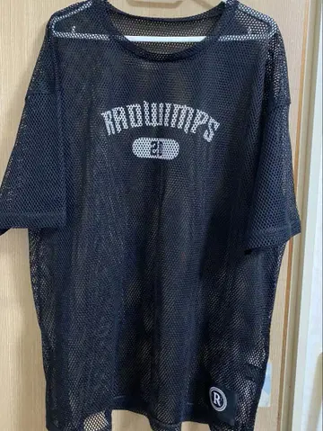RADWIMPS 메쉬 T셔츠 블랙