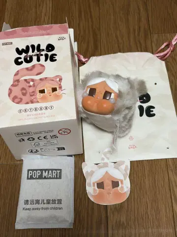 POP MART WILD CUTIE 고양이 디자인