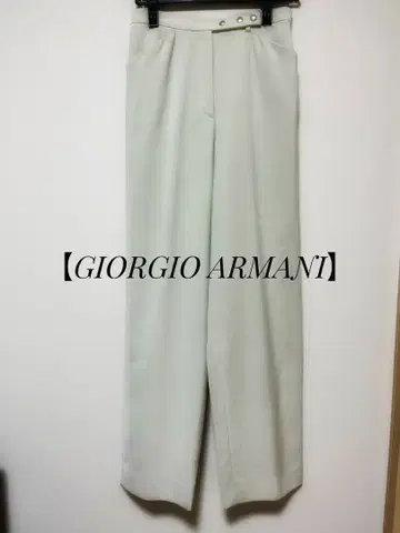 [ Giorgio Armani ] 라이트 그레이 와이드 팬츠