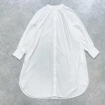plaisir du sabbatum 화이트 화이트 셔츠 원피스
