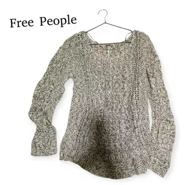 Free People 긴팔 얇은 소재 니트
