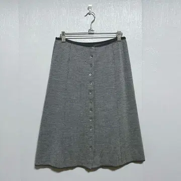 [ Brooks Brothers ] (BB1) 울 니트 스커트 그레이