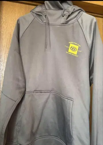 686 그레이 후드 부착 후드티