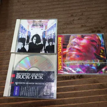 BUCK-TICK CD 3장 세트 SEVENTH HEAVEN 살의 조사