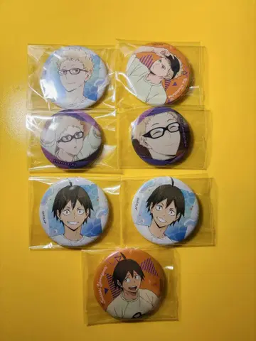 하이큐 츠키시마 케이 야마구치 타다시 캔뱃지