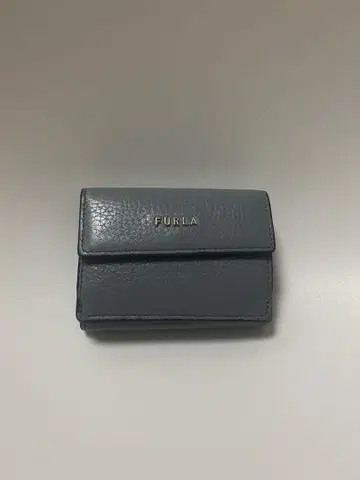FURLA 그레이 3단 폴더형 지갑