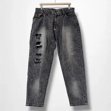 LEFLAH 배기 데님 팬츠