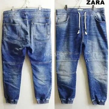 ZARA MAN 바이커 조거 데님 [ XL ] 스트레치  터키산