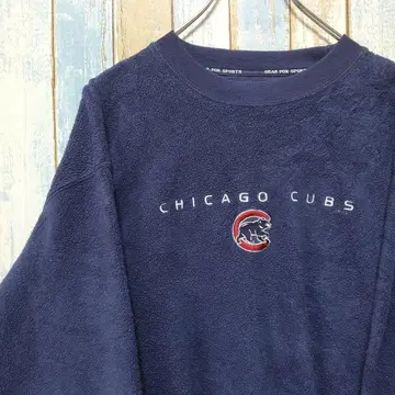 1131 기어 플리스 풀오버 시카고 야구 팀 로고 자수