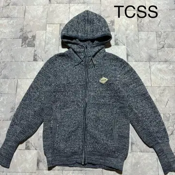 TCSS 니트 가디건 프랑크 후드티 지퍼