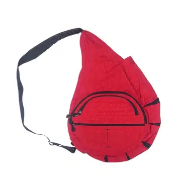 HEALTHY BACK BAG (L) 바디백 크림슨