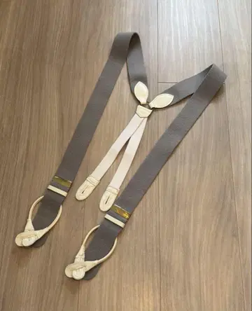 앨버트 서스턴 영국제 서스펜더 울 그레이