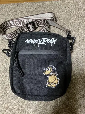 NASTYDOG 블랙 숄더백