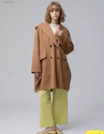 에브레 x 론 헤르만 슈퍼 120's 더블 비버 숏코트