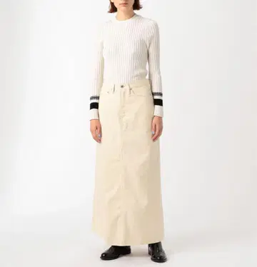 새상품급 별주 UNION LAUNCH 오가닉 데님 롱 스커트 27