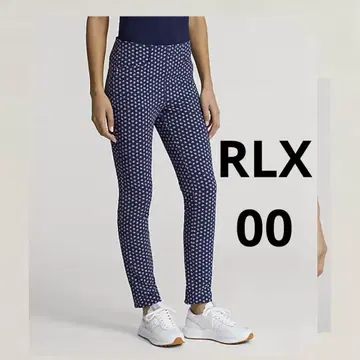 RLX 꽃무늬 팬츠 슬림핏 스트레치 팬츠 골프웨어 랄프 로렌