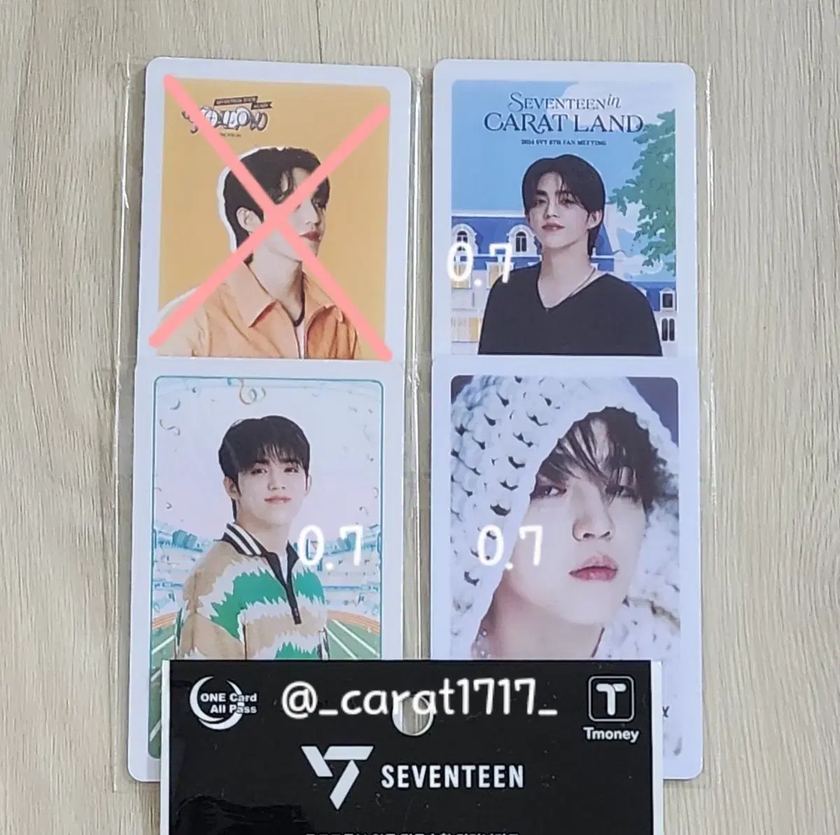 Seventeen Namane Card at original price wts