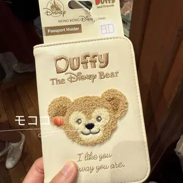 홍콩 디즈니 더피 여행 여권 케이스 여권 커버