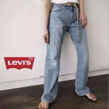 SLOBE IENA Levis 별주 데님 팬츠