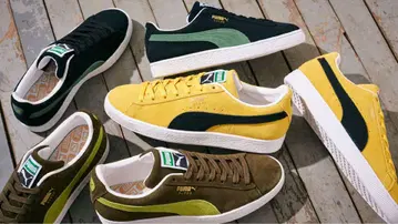 Puma SUEDE CLASSIC XXI BLACK/DEEP FOREST