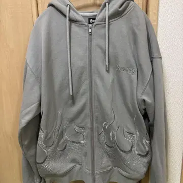 SUPPLIER 지퍼 후드티