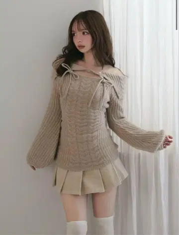ANDMARY Amanda pleats skirt S