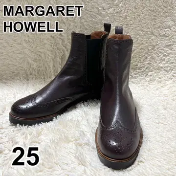 새상품급 MARGARET HOWELL idea 사이드 고어 부츠 윙팁
