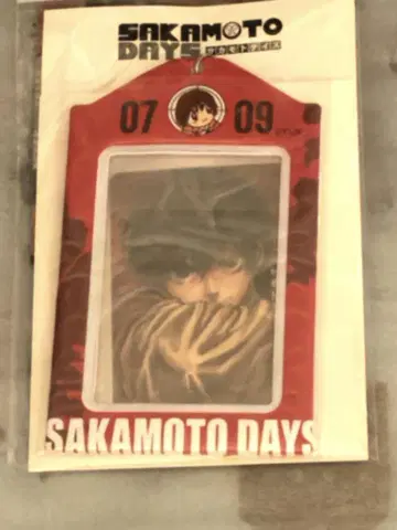 SAKAMOTO DAYS 사카모토 데이즈 생일 카드 홀더 나구모 요이치