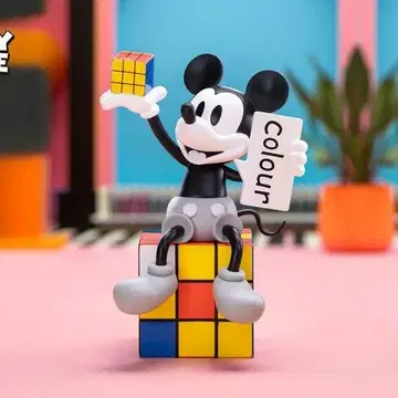 52Toys 미키 컬러헌팅 MAGIC CUBE GAME
