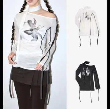 elfelfelfarchives LILY SCARF TOP
