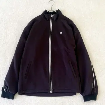 새상품급 champion 트랙 자켓 저지 지퍼 아우터 블랙 L~XL