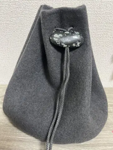 요건 레일 복조리백 울 핸드백