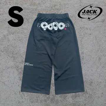 9090 90 Logo Dot Sweat Pants black S