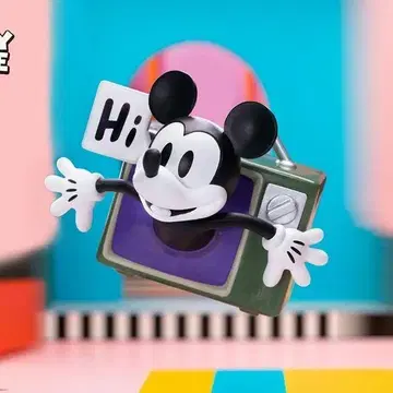 52Toys 미키 컬러 헌팅 RETRO TV