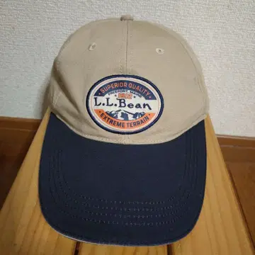L.L.Bean 야구 모자 베이지/네이비