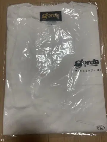 고로즈 포켓 T 화이트 L 사이즈