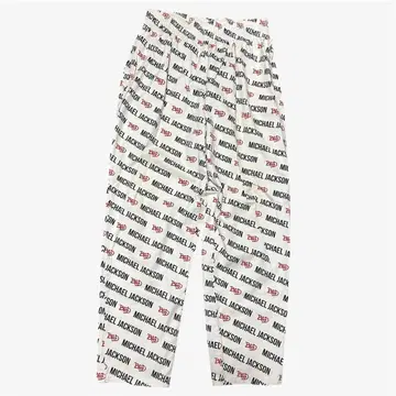 공식 MICHAEL JACKSON 프린트 이지 팬츠