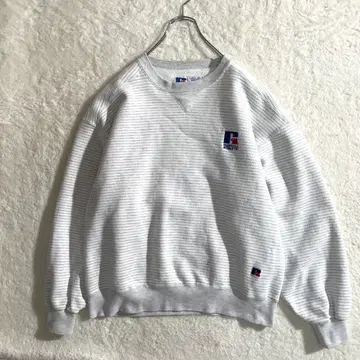 러셀 애슬레틱 USA제 맨투맨 트레이닝복 보더 L