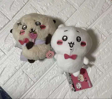 치이카와 (먼작귀) 랏코와 함께 봉제 인형 치이카와 랏코 2종 세트