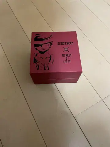 SEIKO 원피스 20주년 기념 손목시계