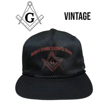 초레어 Freemasonry 프리메이슨 비밀결사 빈티지 캡