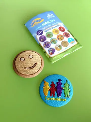 텔레토비즈 자수 캔뱃지 타비토스트 시크릿 레어